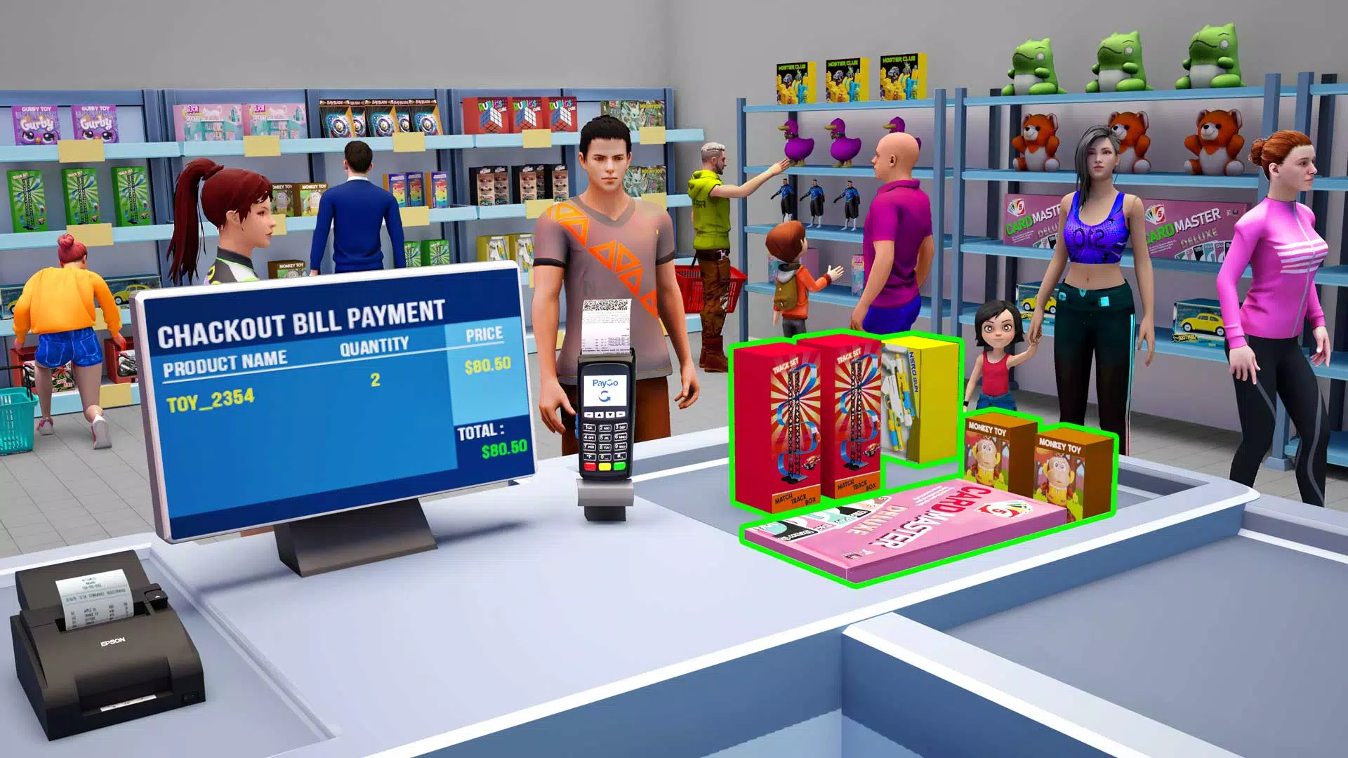 Toymart Supermarket Simulator Schermafbeelding 1