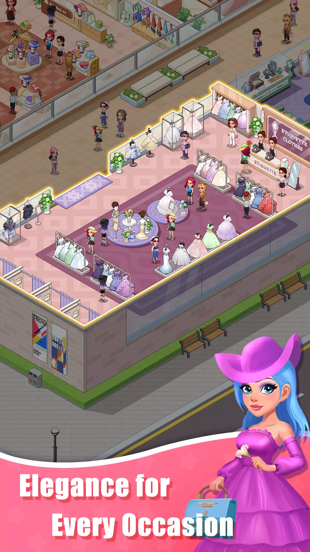 Idle Shopping Mall - Tycoon 스크린샷 3