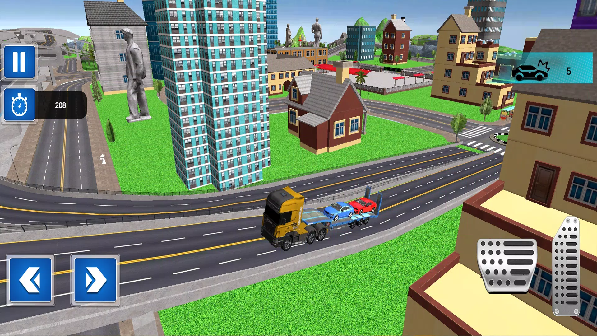 Truck Transport Game Simulator Capture d'écran 1