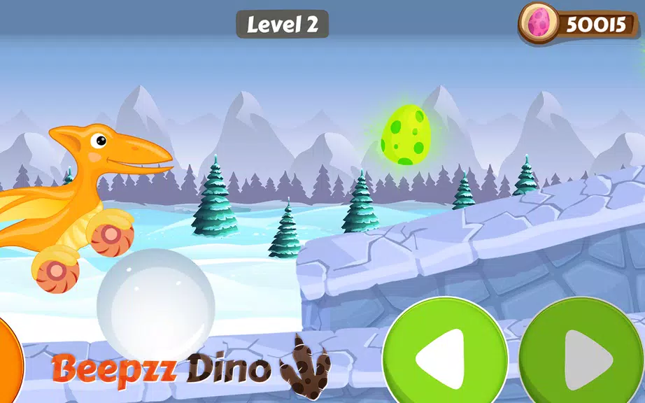 Car games for kids - Dino game Zrzut ekranu 3