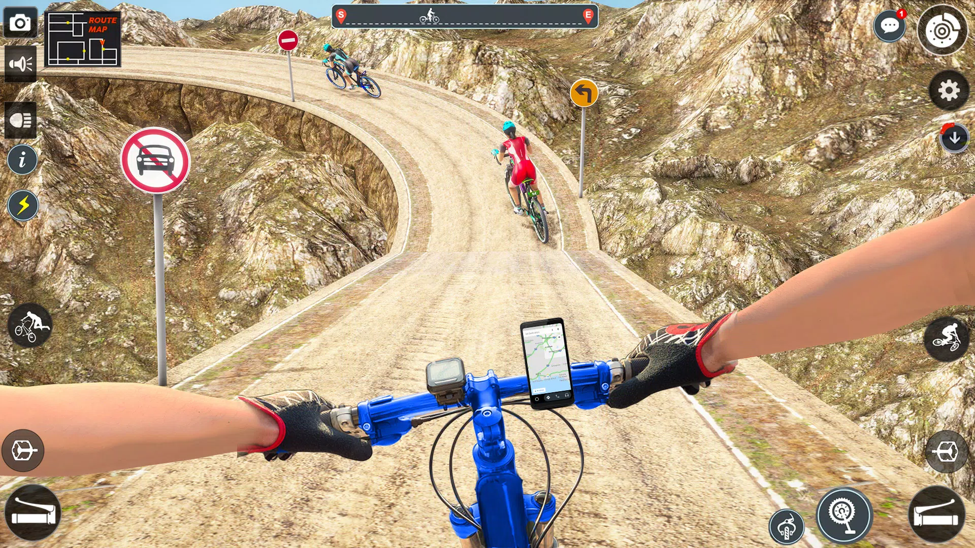 BMX Cycle Stunt Game 3D 스크린샷 0