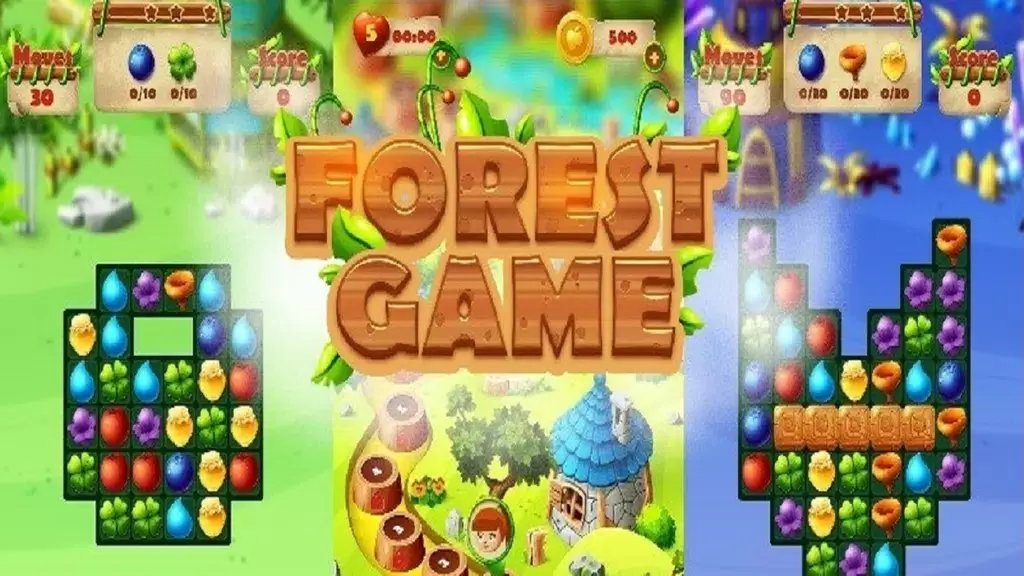 Fairy Forest - match 3 games Ekran Görüntüsü 3