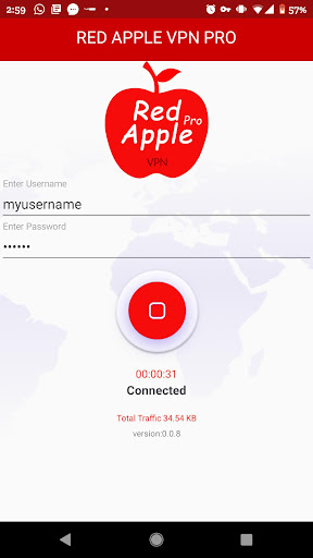 Schermata Red Apple VPN Pro 1