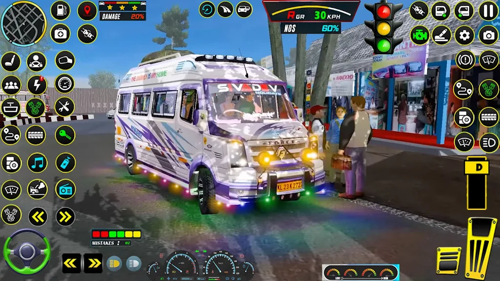 US Public Bus Driving Games 3d स्क्रीनशॉट 0