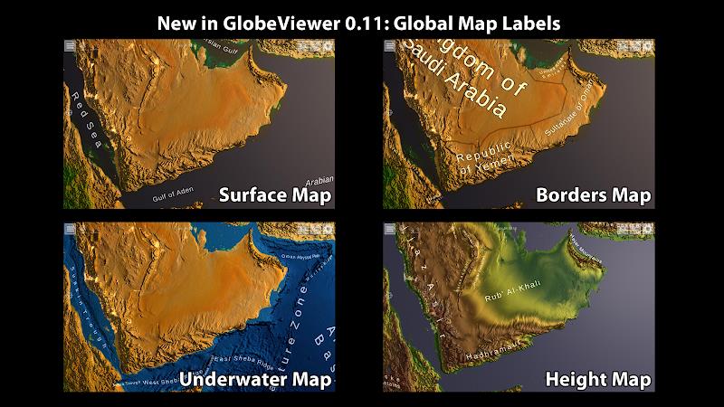 GlobeViewer Zrzut ekranu 1