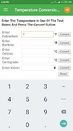 Schermata Temperature Converter 0