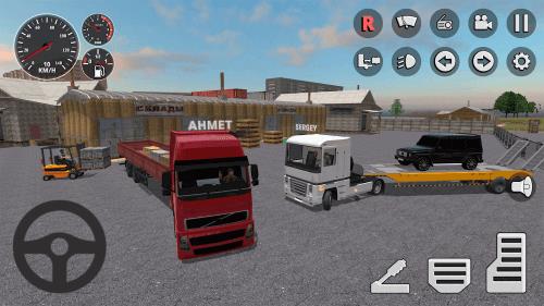 Hard Truck Driver Simulator 3D ภาพหน้าจอ 1