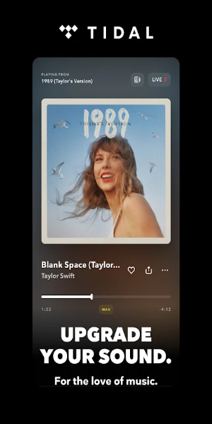TIDAL Music: un son HiFi Capture d'écran 2