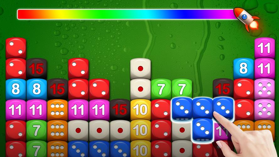Dice Puzzle 3D - Merge game Скриншот 0