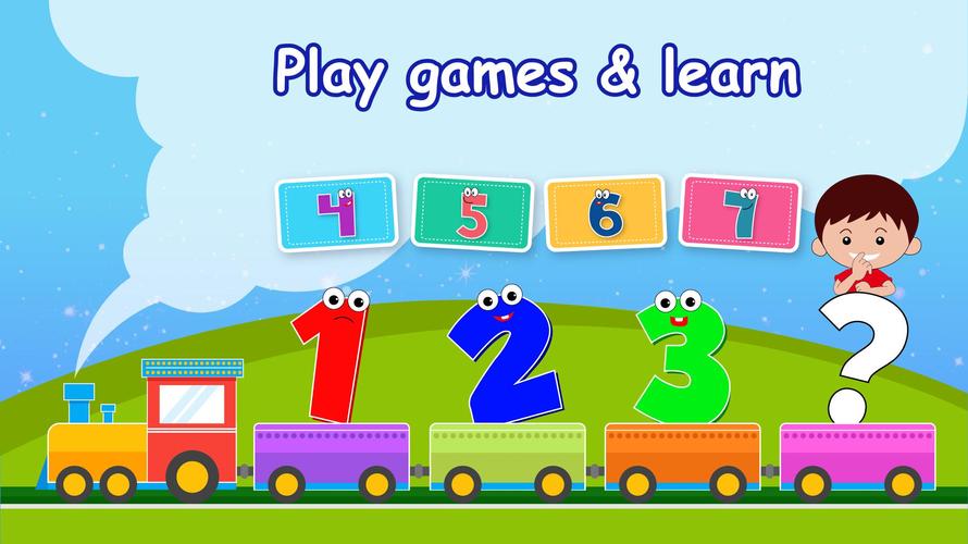 Kids Preschool Learning Games Скриншот 1