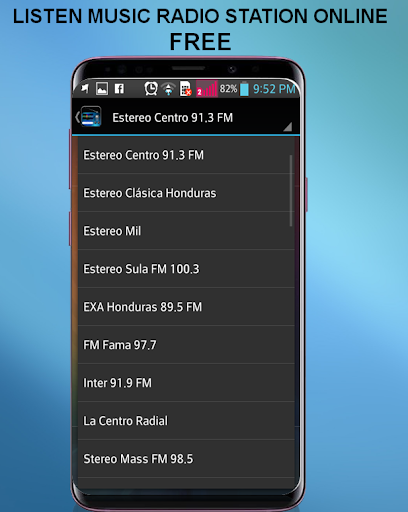 Schermata Radios Honduras 2
