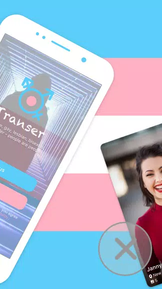 Schermata Transgender Dating: Meet Trans & Crossdresser Chat 1