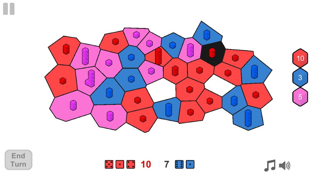 Dice Warfare Schermafbeelding 1