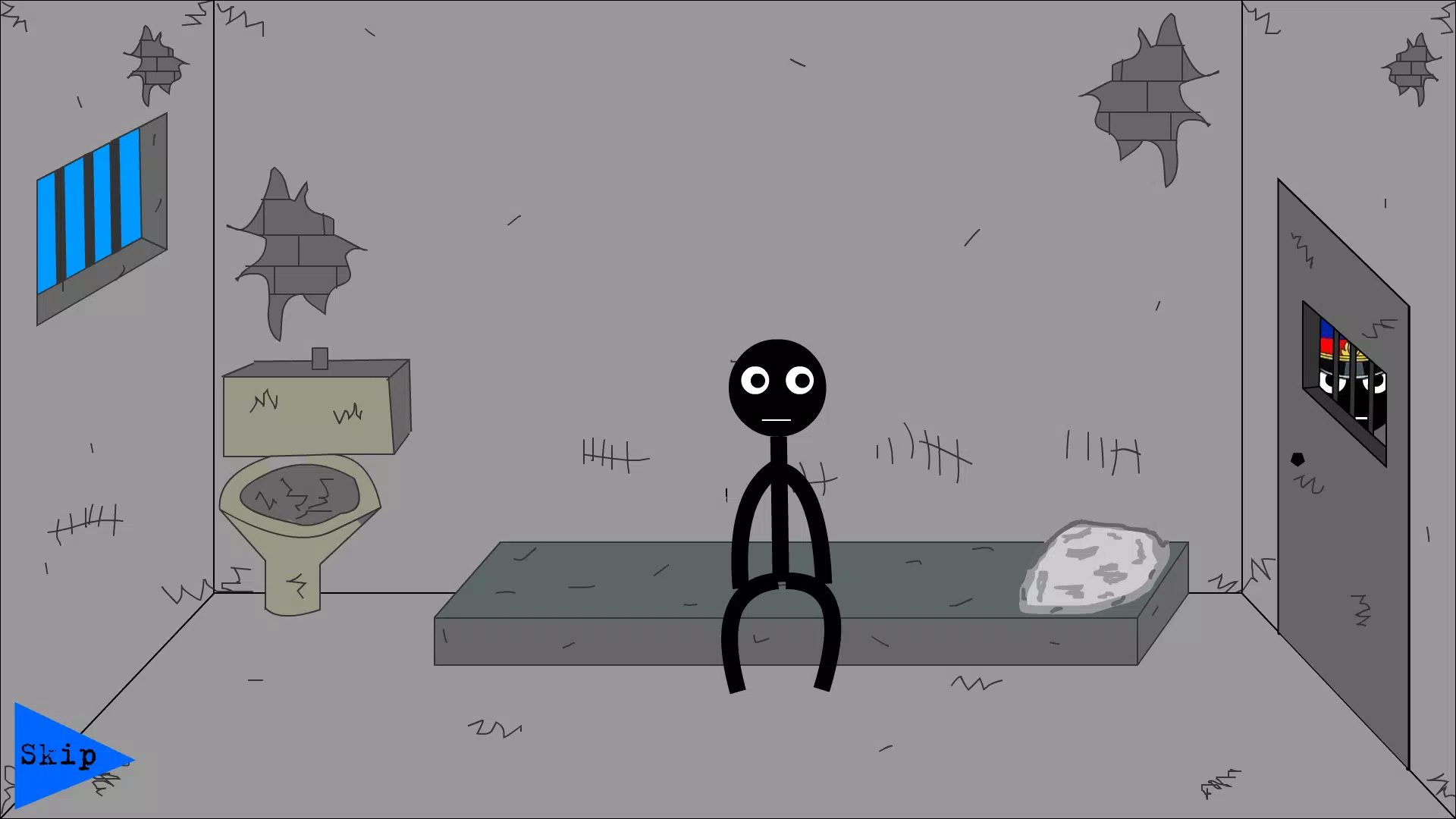 Stickman Jailbreak，Funny Escap Tangkapan skrin 1