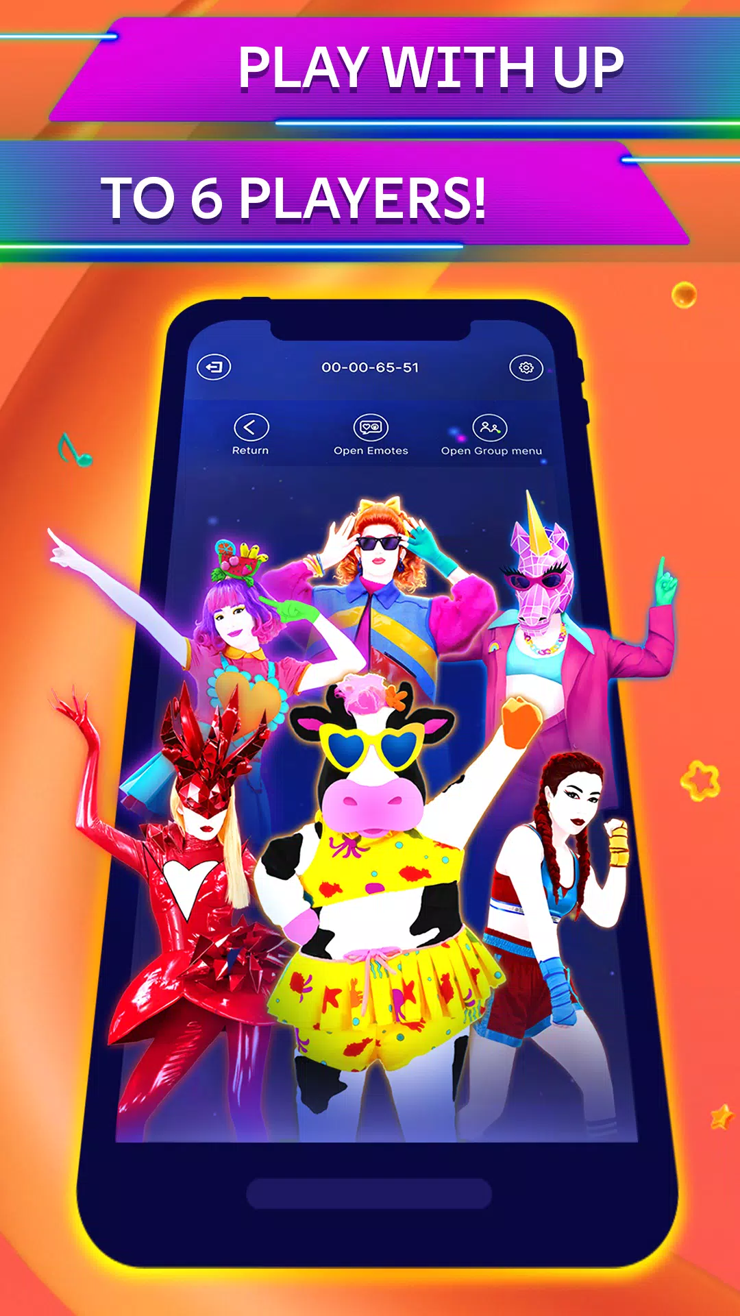 Just Dance 2025 Controller ဖန်သားပြင်ဓာတ်ပုံ 1