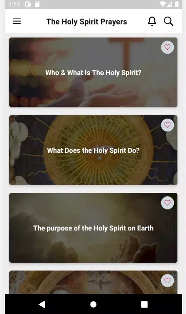 The Holy Spirit Prayers -Praye Tangkapan skrin 0