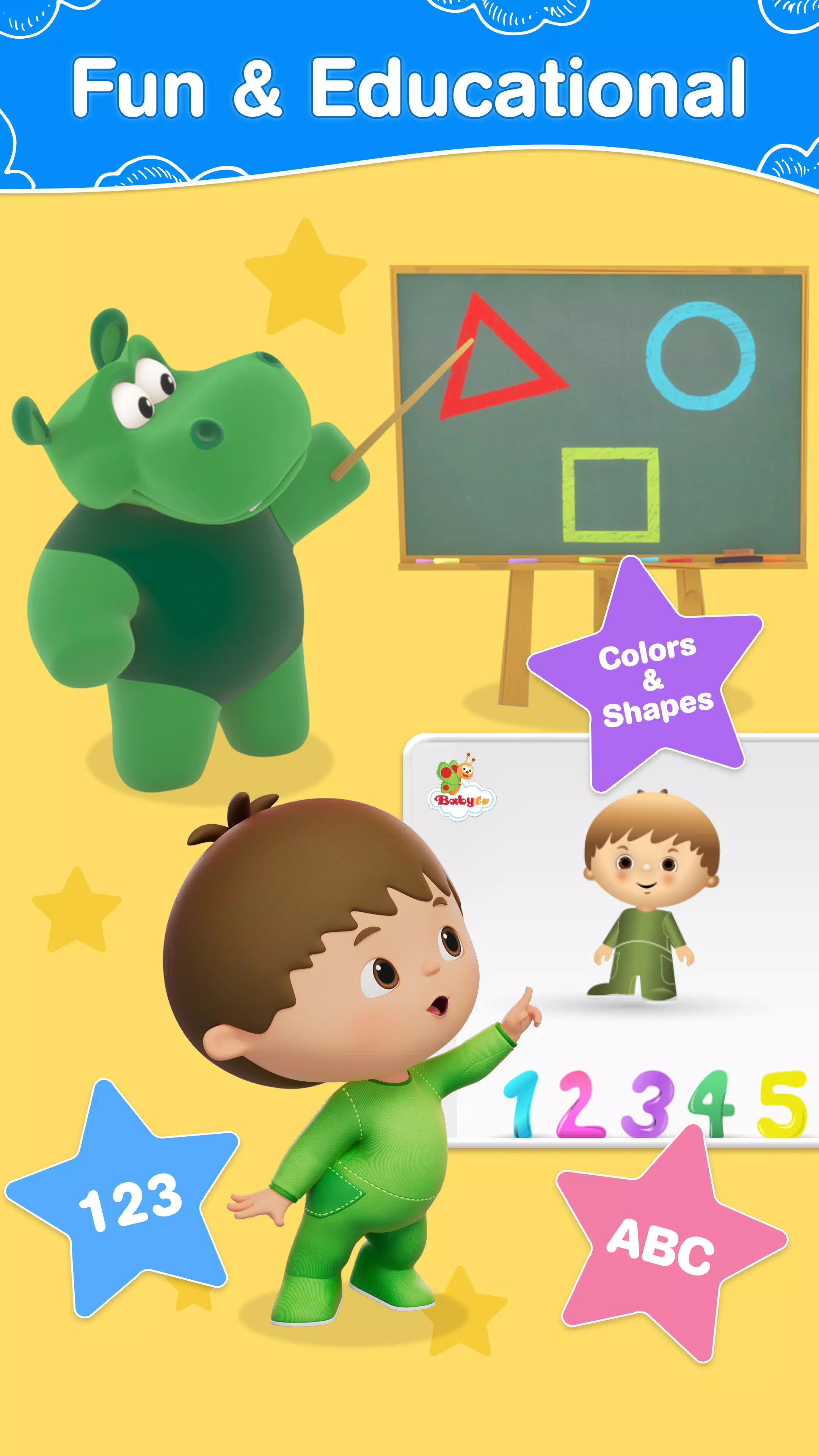 BabyTV - Kids Videos & Songs 스크린샷 1