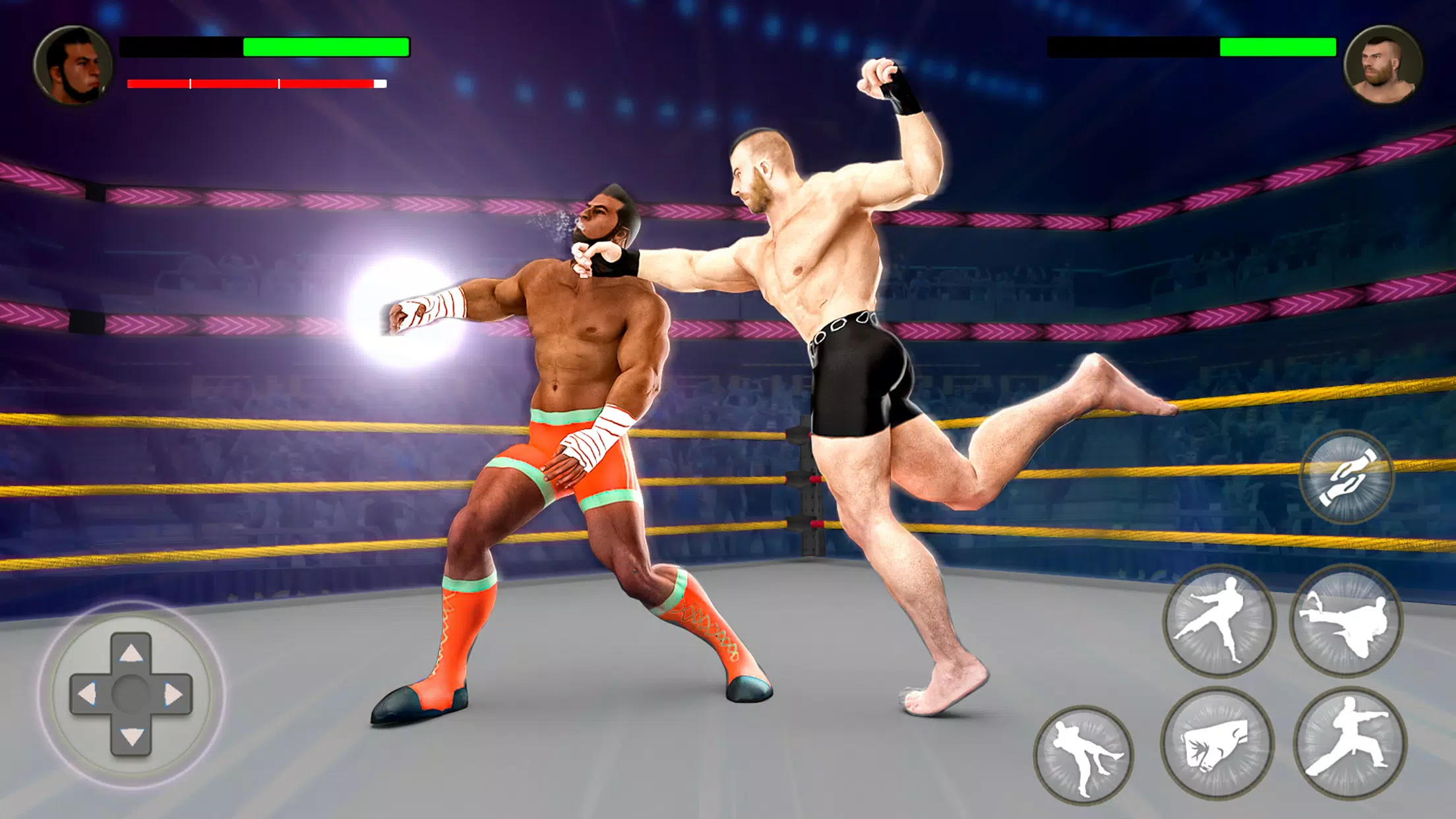 PRO Wrestling Fighting Game Ekran Görüntüsü 1