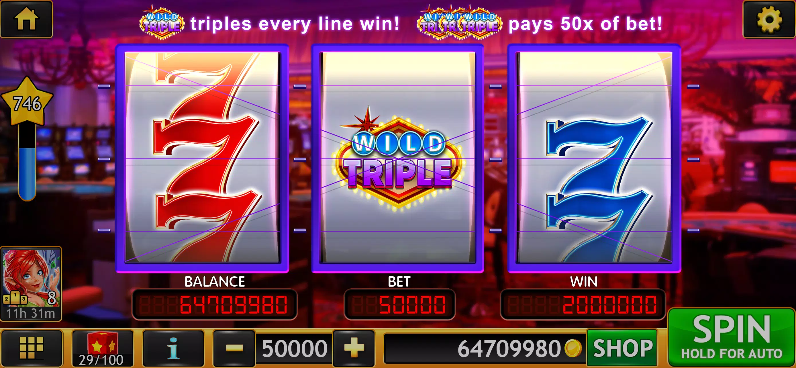 Wild Triple 777 Slots Casino應用截圖第0張