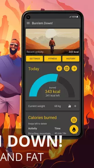 Burn Calories & Weight Loss Captura de pantalla 1