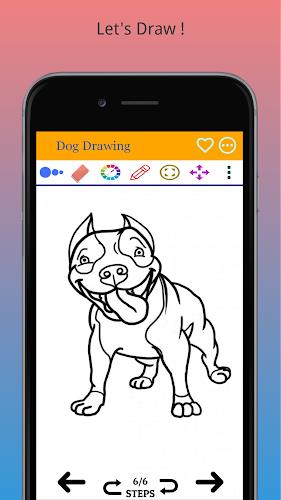 Schermata How to Draw Dog Step by Step 3