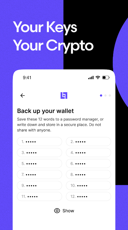 Leo Wallet ภาพหน้าจอ 2