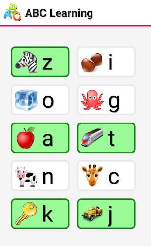 ABC Learning -English alphabet Ekran Görüntüsü 3