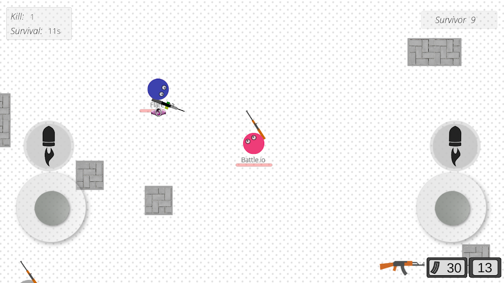 Battle.io for Gats.io ဖန်သားပြင်ဓာတ်ပုံ 1