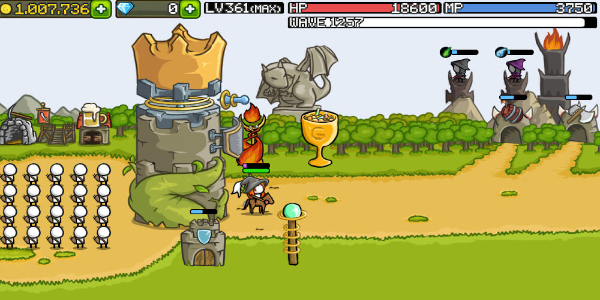 Grow Castle MOD Tangkapan skrin 2