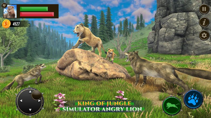 Jungle Kings Kingdom Lion Captura de pantalla 3