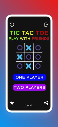 Tic Tac Toe - 2 Player Offline Tangkapan skrin 0
