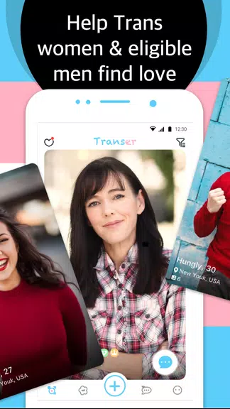 Schermata Transgender Dating: Meet Trans & Crossdresser Chat 2