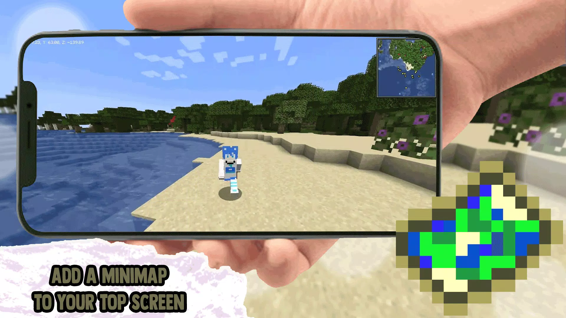Minimap Mod Addons for MCPE Capture d'écran 3