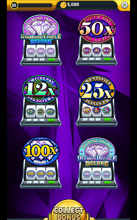 Diamond Triple Slots - Vegas Slots Schermafbeelding 1