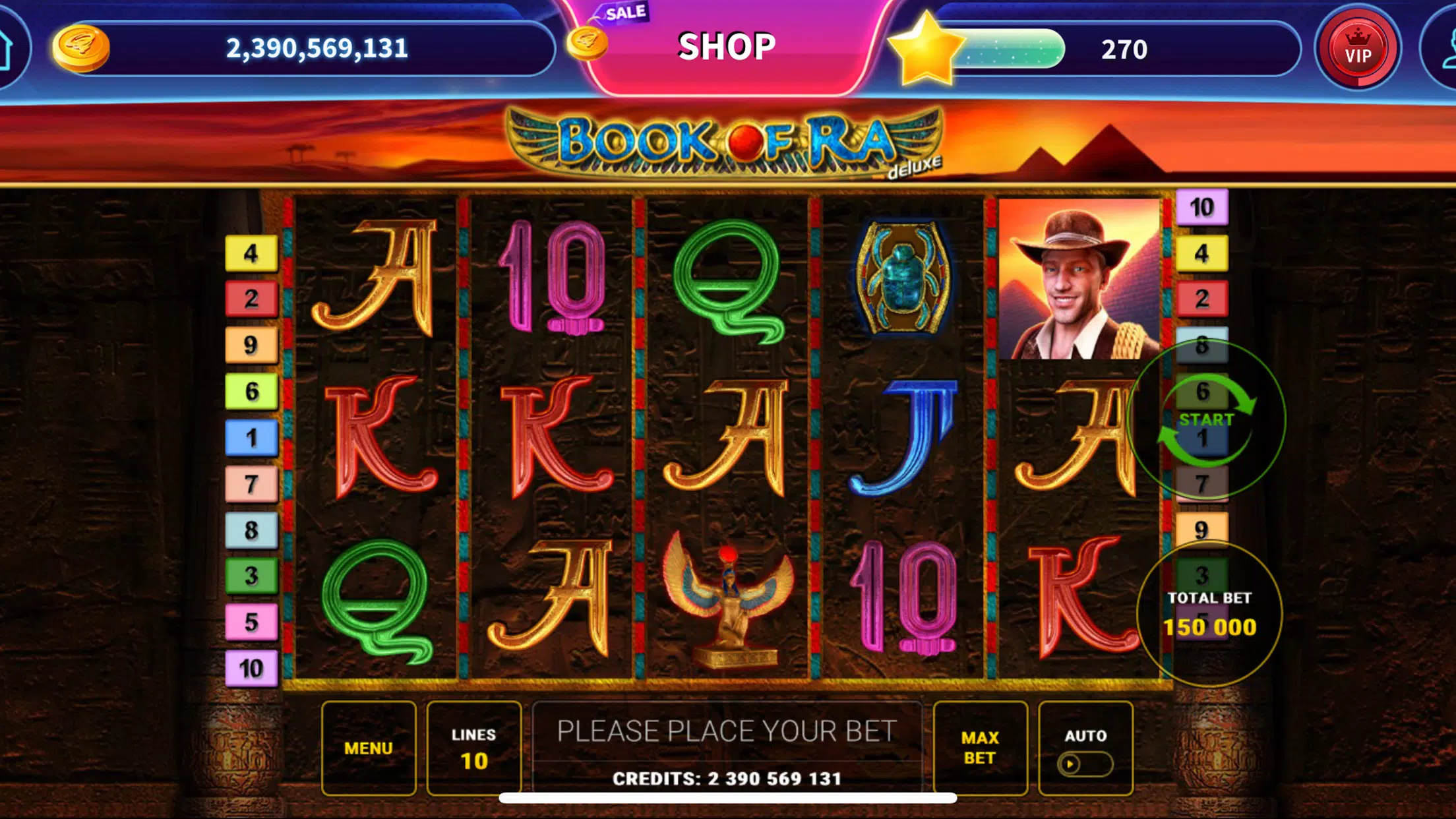 Book of Ra™ Deluxe Slot স্ক্রিনশট 0