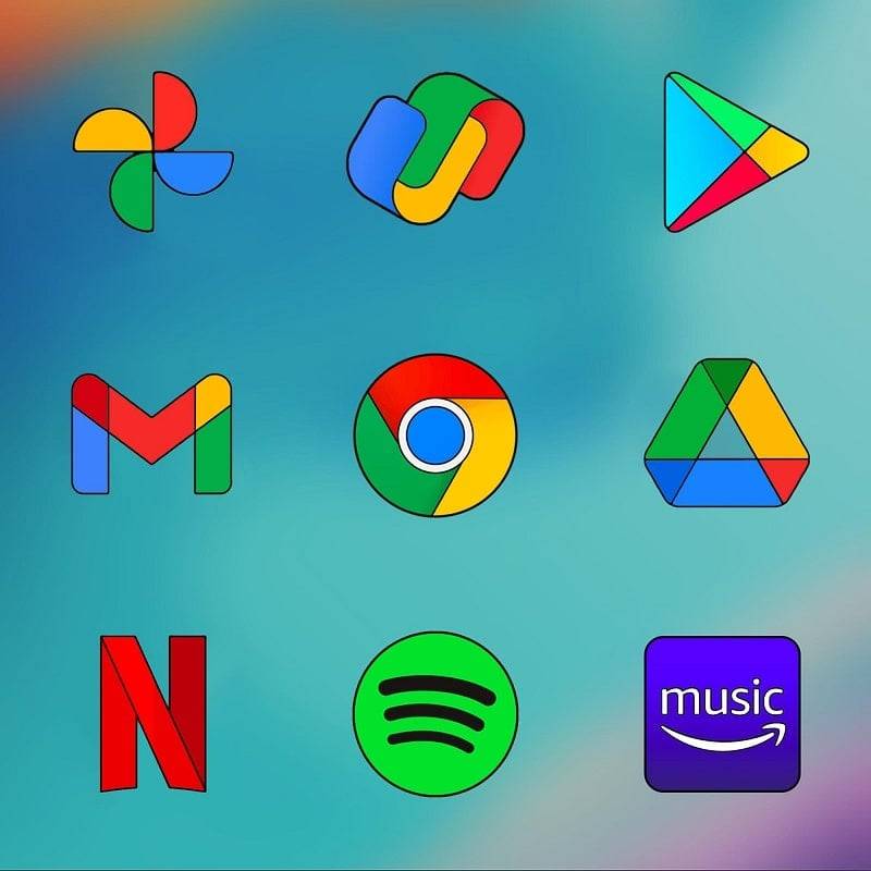 Oxigen HD – Icon Pack Zrzut ekranu 1