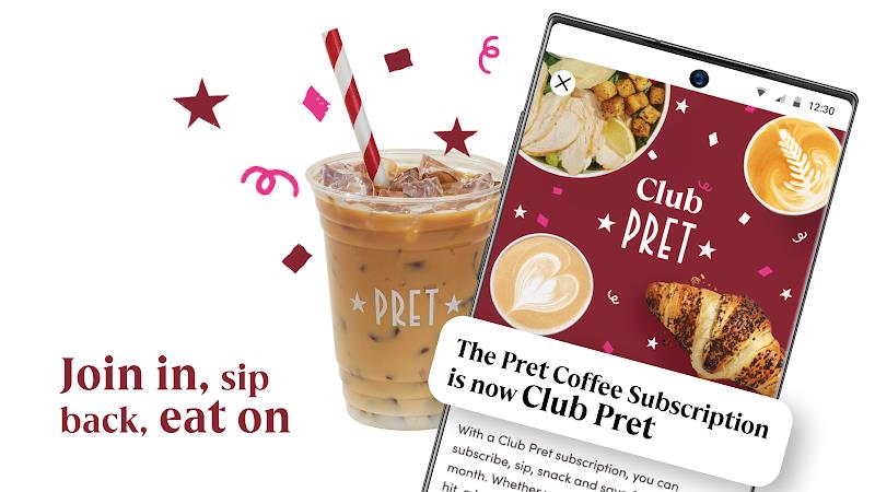 Pret A Manger: Coffee & Food Ảnh chụp màn hình 1