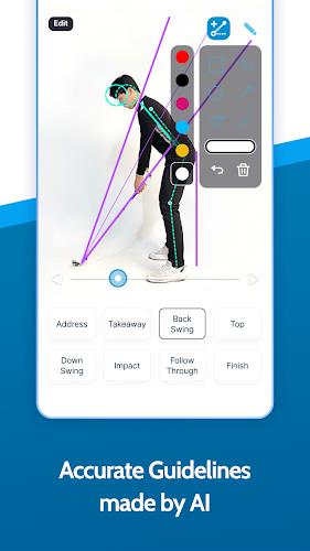 Golf Fix - AI Swing Analyzer ဖန်သားပြင်ဓာတ်ပုံ 1