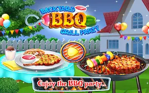 Backyard BBQ Grill Party ဖန်သားပြင်ဓာတ်ပုံ 0