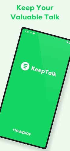 KeepTalk : call-logger ဖန်သားပြင်ဓာတ်ပုံ 0