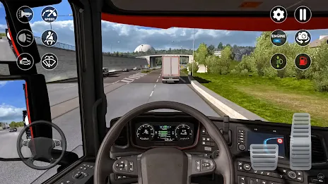 Euro Cargo Truck Simulator Pro ဖန်သားပြင်ဓာတ်ပုံ 1