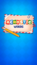 Acrostic Words: Crossword Game Zrzut ekranu 1