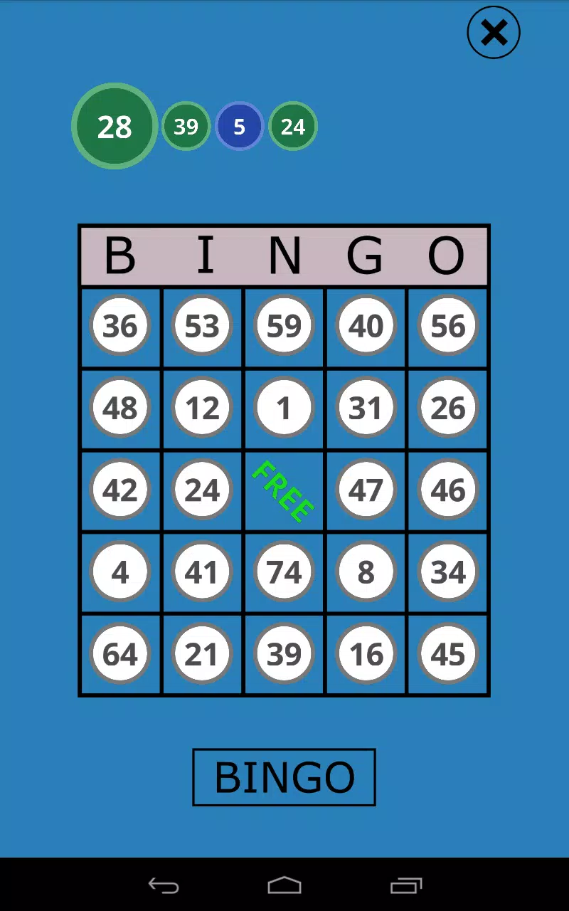 Classic Bingo Touch Captura de tela 2