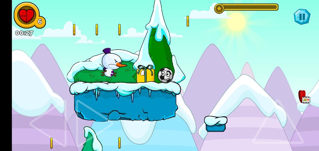 Runner ball 3: winter game应用截图第2张