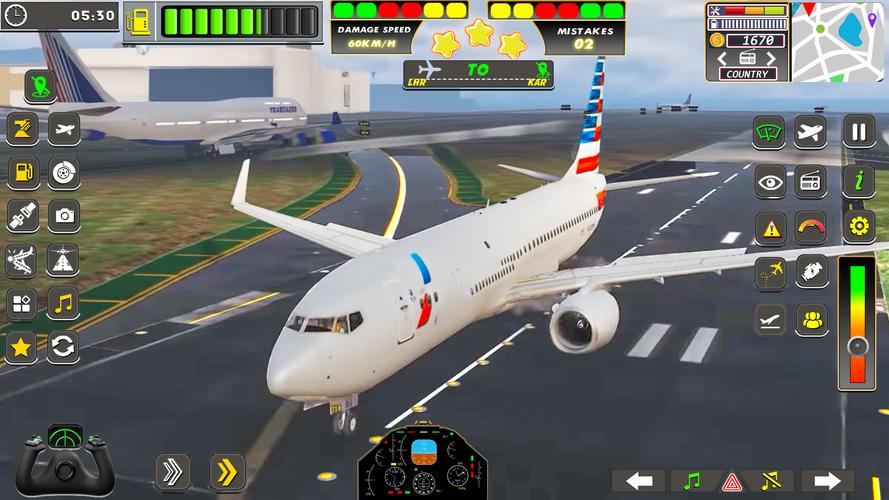 Real Flight Sim Airplane Games スクリーンショット 0