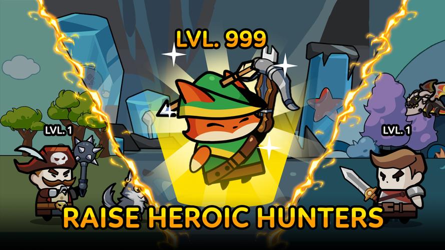 Hunter Empire: Idle Adventure 스크린샷 1