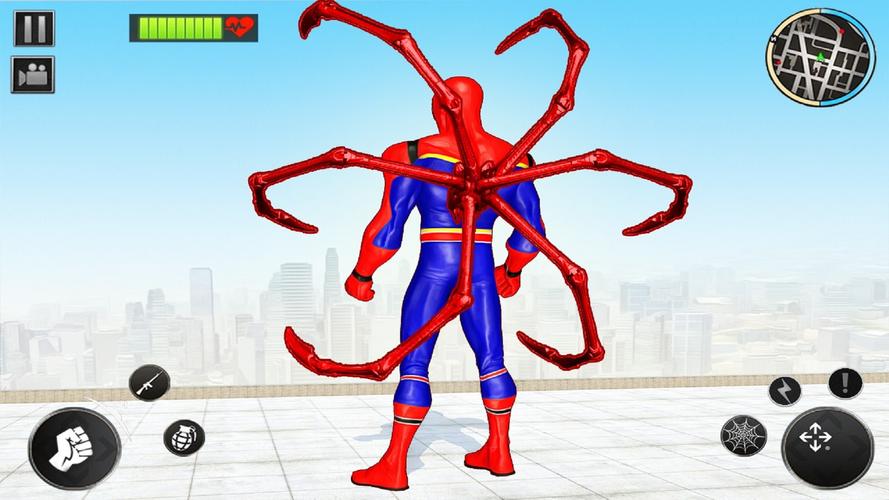 Robot Spider Hero Spider Games ภาพหน้าจอ 0