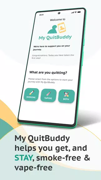 My QuitBuddy ဖန်သားပြင်ဓာတ်ပုံ 1