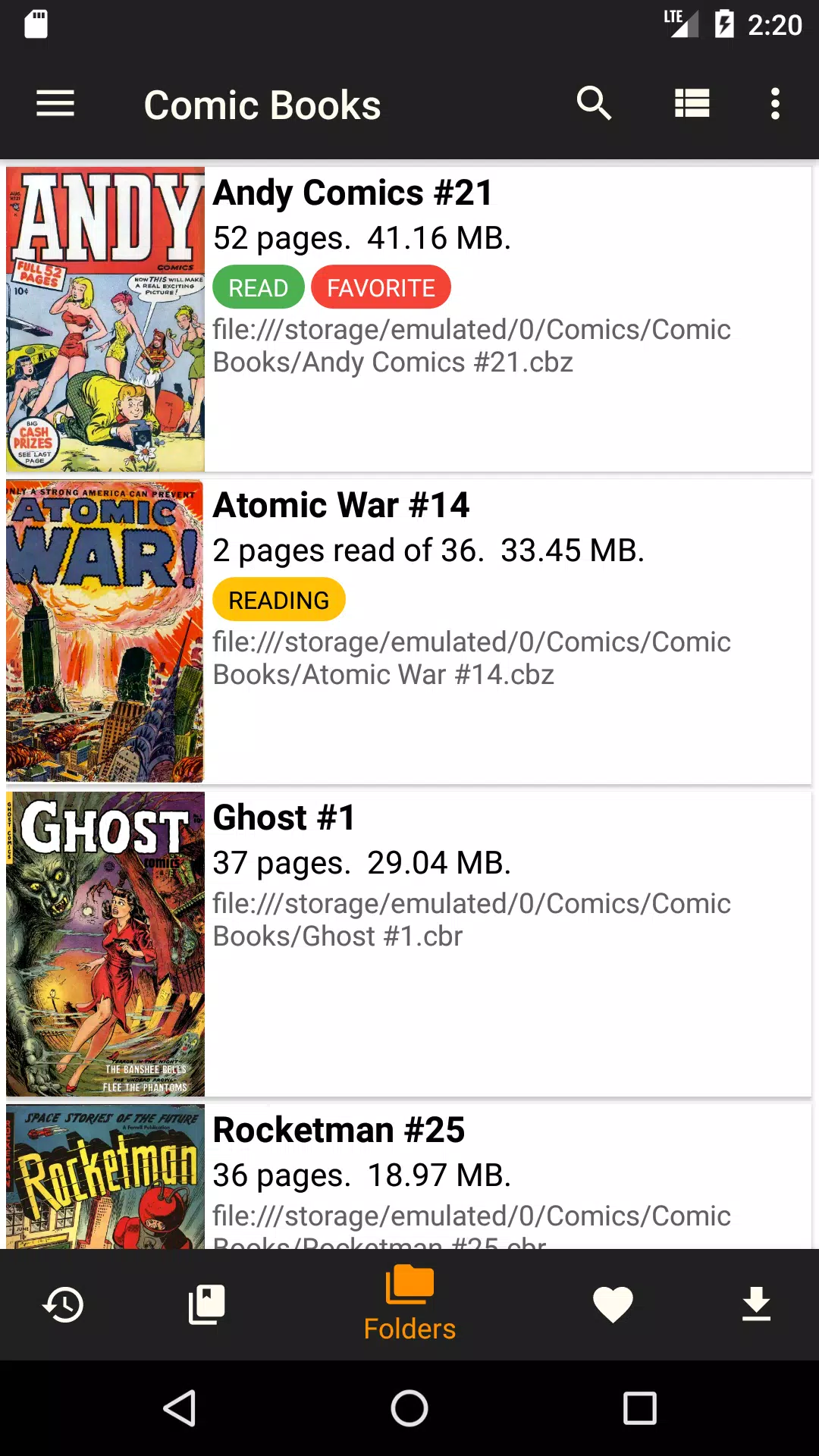 CDisplayEx Comic Reader Lite Скриншот 0