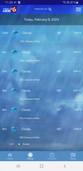 WPSD Radar Captura de tela 1